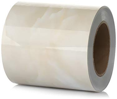 Självhäftande tapetbårder, Självhäftande PVC Vattentät Trä Marmor Golvlist Kantdekal Flerfärgad 5-12cmx5m(Beige1,5cm x 5m)