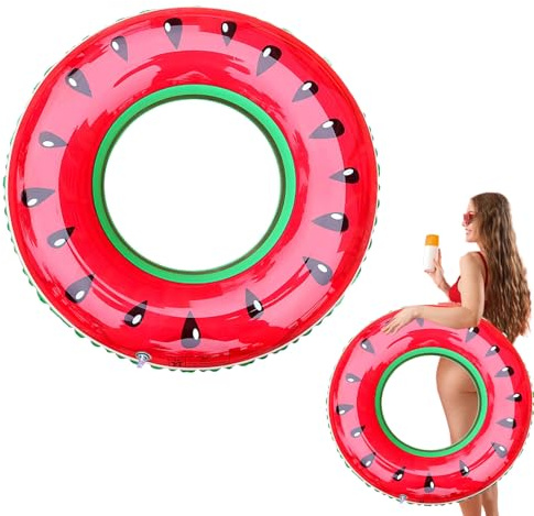 Tubo Galleggiante Per Piscina Con Frutta - Anello Da Nuoto Con Frutta mistas Da 240 G, Giocattolo Gonfiabile Per Piscina, Accessorio Per Il Nuoto Estivo | Anello Galleggiante Per Feste In Pisciina