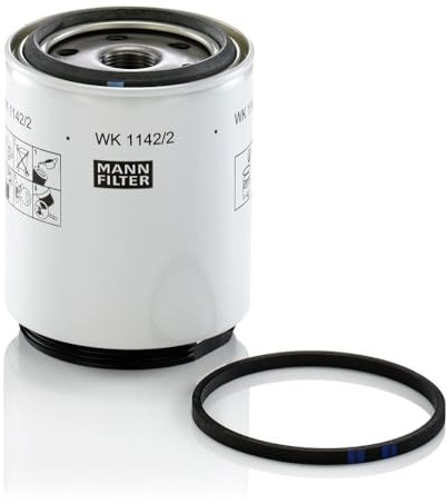 MANN-FILTER, WK 1142/2 x Kraftstofffilter | Für Off-Highway, Schutz des Kraftstoffsystems, Injektorschutz, Zuverlässige Kraftstoffversorgung, Echte OE-Technologie