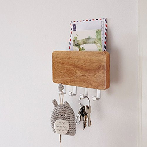 MiYan Schlüsselring- und Briefablage für Rechnungen und Post im Shabby-Chic-Design