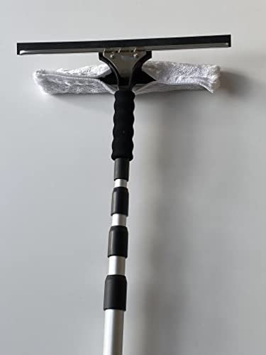 MAM Professional 35cm Fensterwischer Einwascher Fensterabzieh Teleskopstiel 400 cm