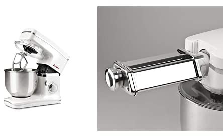 Girmi IM30 Impastatrice Planetaria Professionale, 1300W Max, 5.2 Litri, con accessorio TIRAPASTA INCLUSO