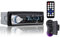 NK Autoradio mit RDS – 1 DIN – 4 x 40 W – Bluetooth 5.0, AUX-Funktion, MP3-Player und x2 USB, FM-Stereo-Sound, Freisprecheinrichtung, Fernbedienung, LCD-Display, iOS & Android (eMark)