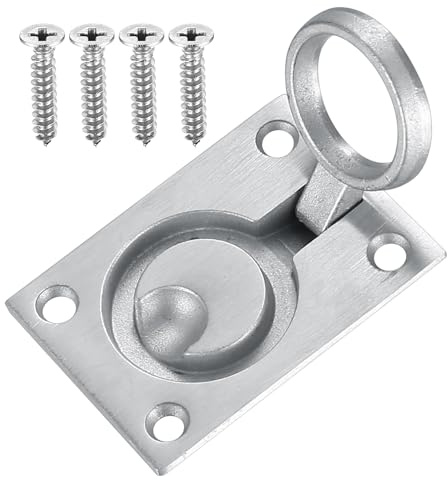 ANBEEISS Flush Ring Pull Handle, Stainless Steel Recessed Cabinet Lift | Premium stainless steel, kitchen cupboards, sliding doors, boat hatches, lockers, flush mount, durable cabinet hardware