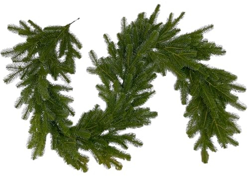 Künstliche Tannengirlande Premium buschig ca. 200cm. Girlande für Weihnachten und Winter. Dekogirlande Tanne. Weihnachtsdekoration Winterdeko