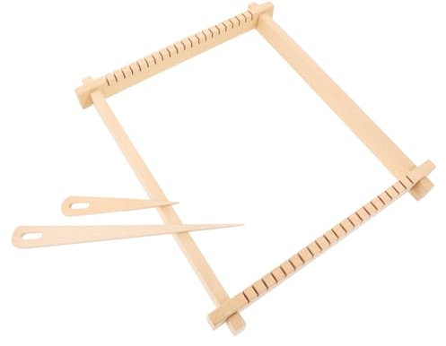Operitacx Holzrahmen Webmaschine Zum Selbermachen Für Kognitives Weben Spielzeug Mit Strickwebrahmen Für Diy Heimtextilien Anwendungen