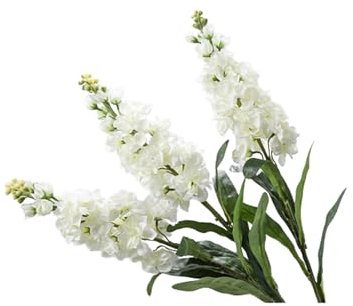 SLOKFV5 Flores 3 Flores Artificiales Lilas Grandes de 31 Pulgadas, Ramo Violeta Falso Realista, Tallos Lilas de Seda sintética para decoración del hogar, Boda, arreglo Floral Fiestas