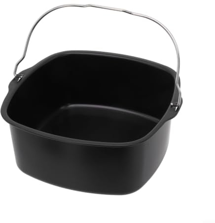 per tortiera Antiaderente in Alluminio da 7/8 Pollici Accessori per friggitrice ad Aria Fatta in casa, Utensili da Cucina Adatti al microonde (17,8 cm)