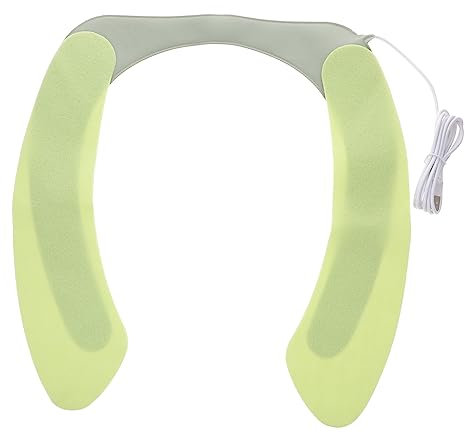 SHINEOFI Cuscino Riscaldante per Sedile da Toilette in Pu e Flanella, Resistente All'usura e Confortevole, per Bagno nei Giorni Freddi, Copriwater Lavabile