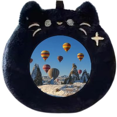 Porta Photocard Di Peluche Ciondolo Morbido Peluche, Protezione Photocard