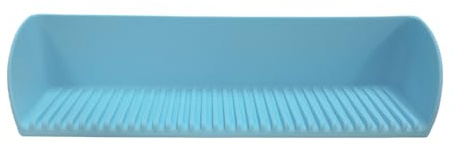 Generico Paraspruzzi per Vasca da Bagno – Dispositivo Anti-versamento Flessibile in Silicone, Vassoio Divisorio per Vasca da Doccia, Soluzione per Il Contenimento 'umidità, di Supporto per attività