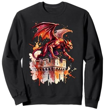 Colorful Gargoyle Sweatshirt