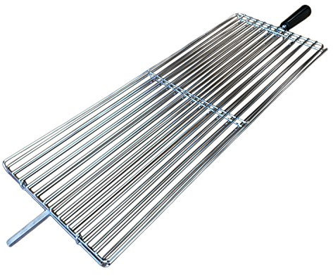 SunshineBBQs Stainless steel Cypriot BBQ rotisserie basket Clamp - Large