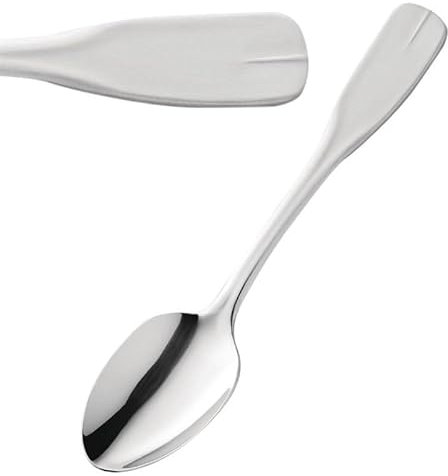 Cuillères à Moka Pour Restaurant Inox Satiné Lot de 12 Vieux Paris Améfa