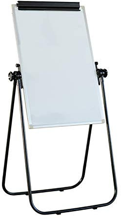Whiteboard Stand Magnetic Einseitige Dry Erase Board Tragbare U-förmige Halterung Winkelhöhe Höhenverstellbare Flipchart Staffelei 60X90CM Für Die Home Office School
