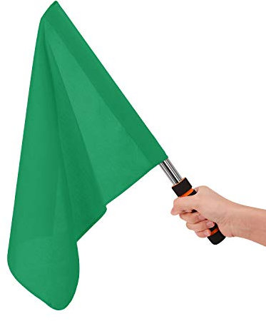 Schiedsrichter Fahnen Edelstahl Schiedsrichter Flaggen Befehlshandfahne Fußball Linienrichter Schiedsrichter Fahnen Rugby Hockey Training Signalfahne Zubehör Thermohandschuhe für Damen und Herren