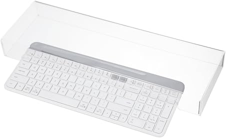 Warmhm Acryl Tastaturabdeckung Staubschutz für Mechanische Tastatur 18,67 X 5,6cm Schutzhülle für Computer und Büroanwendungen