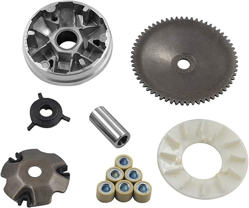 Kits complets de variateur pour moteur Gy6 50cc/80cc 139QMB/147QMD, roue motrice assemblée performance avec rouleaux de 8,5 grammes, embrayage avant CVT pour scooter, atv et kart