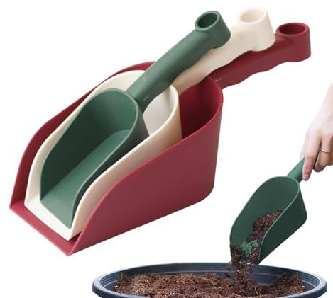 Chaies Truelle manuelle pour le jardinage, pelle à main de jardin | Pelle à terre multifonction, outil de jardin, truelle de jardin, outil à main – Outils de jardinage ergonomiques pour la plantation