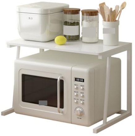 GAOJUNAN Meuble Micro Onde Étagère De Four À Micro-Ondes, Étagère De Comptoir De Cuisine, Support De Rangement De Cuisine Etagere Micro Ondes
