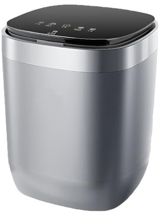 Lavadora portátil 3 en 1, Mini Lavadora y Secadora giratoria, combinación de secador de Lavadora Totalmente automática, para Ropa Interior, Ropa de bebé, Calcetines