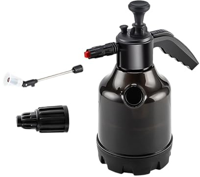Baoblaze Pulvérisateur à Mousse Portable sans Fil 3 L, pour Jardin, Voiture, Lavage, Maison, Noir