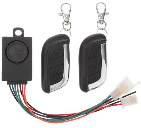 OSALADI Sistema de Alarma Antirrobo para Scooter con Sensor de Larga Distancia y Función de Armar, Material Plástico y Voltaje 48-60v, Varios Estilos para Color Aleatorio Varios Estilos