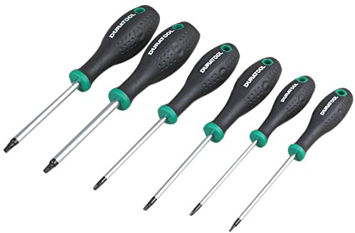 Lot de 6 tournevis Torx inviolables