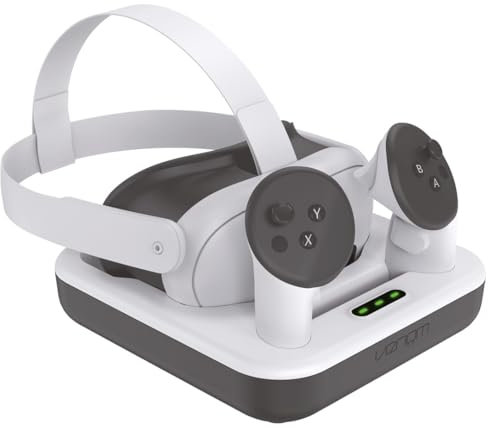 Venom Charging Dock and Rechargeable Battery Packs for Meta Quest 3