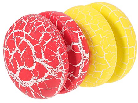 VICASKY 2 Stück Jo Jo Mini Kinderspielzeug Kleinkinder Outdoor Outdoor Für Fingerspielzeug Lernspielzeug Lernspielzeug Fingerspitzen Aus Holz