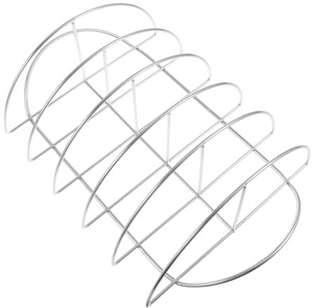 SEWOART Griglia in Acciaio Inossidabile per Barbecue Griglia Antiaderente Portatile per Arrosti di Carne Pesce E Verdure Lavabile in Lavastoviglie