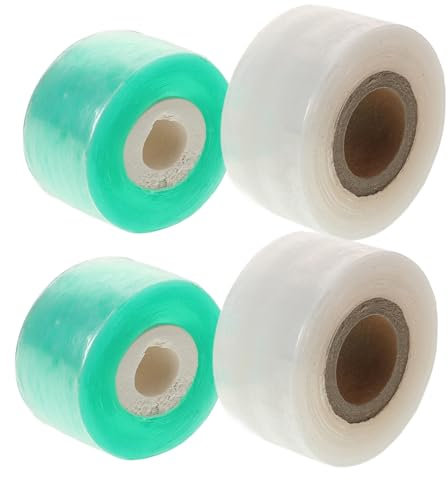 Operitacx 4rollen Veredelungsband Für Obstbäume Selbstklebendes Dehnbares Gartentape Für Pflanzenreparatur Geeignet Für Pfropfen Und Veredeln Von Citrus Steinobst Und Nussbäumen Langlebig Un