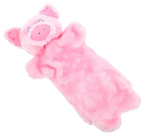 Toyvian Handpuppe Schwein Aus Plüsch Für Junge Mädchen Und Erwachsene Geschichtenerzähler Spielzeug Kreativ Und Realistisch Gemütliches DIY Handspielzeug Zum Fördern Der Fantasie