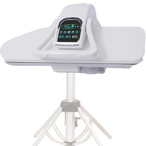 Electric Steam Press Ironing Machine, 2200W High Power with Touch Screen Panel, 1L Water Tank, for Clothing, Suits, and Professional Use