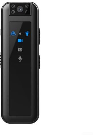 Zoegneer HD1080P - Mini telecamera a infrarossi con retro portatile per registrazione esterna, ABS compatto e leggero, cattura video a mani libere in condizioni di scarsa illuminazione Envi