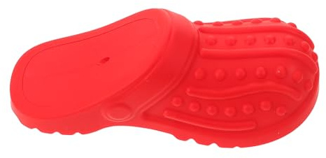 CORHAD Valpleksak Squeaky Hundtoffel Tuggleksak med Hållbar Tandskyddande Material Lockar Uppmärksamhet med Högt Pipande Ljud Lätt att Rengöra och Främjar Mental Fysisk Stimulans för Små