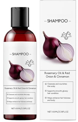 Champú Anticaída Para Hombre | 100 ml Limpiador Densificante Fortalecedor Volumizador | Champú Antiadelgazamiento Para Cuero Cabelludo Seco Y Graso | Para Cuero Cabelludo Graso Cuidado Raíces Mejora T