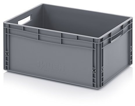 Auer Packaging Eurobehälter-Eurobox 60 x 40 x 27 Transportbox Plastikbox