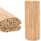 BLADO Natural Bamboo Slat Fence - Screening Slatted Roll for Garden Outdoor Wind/Sun Protection-Garden Privacy Shield-Fence Panel (H: 1M x L: 4M)