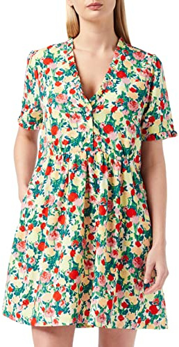 Louche Cosima-Monet-Flower Robe, Multicolore, 40 Femme