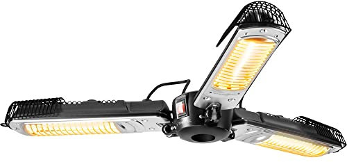 TROTEC Stufetta per ombrelloni IR 2005 SC Radiateur infrarouge 3 livelli di riscaldamento fino a 2.000 watt di potenza termica