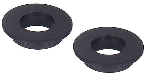 sourcing map 2Pcs T Shape Rubber Grommet Mount Dia 30mm ID 20mm H 9.5mm Seal Protection Cable Grommets Flexible for Cable Pipe