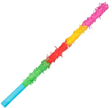 Boland - 30899 - Bastón Piñata, 2,5 x 58 cm, Cumpleaños Infantil, Juego de Cumpleaños, Sorpresa, Accesorios Piñata
