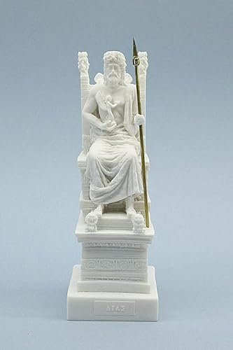 Zeus-Gott-Statue, antike, griechisch-römische Mythologie, Skulptur, 16 cm