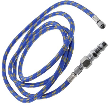 jojofuny Braided Airbrush Air Hose Spray Pen Connection Air Pump Joint and Compressor Use