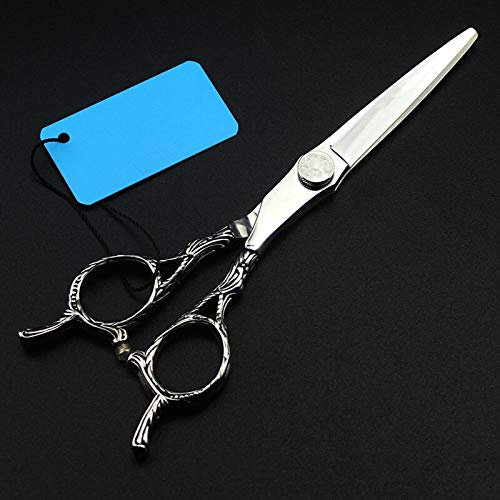 Haarschneideschere, professionelle japan 440c 6 Zoll zweiseitiger Schnitt Friseurschere Haarschnitt Effilierschere Friseurschere VON