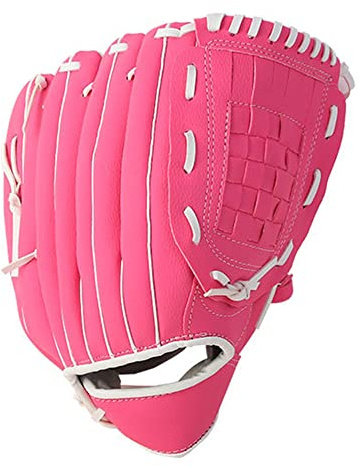 Wakects Youth Baseball Glove, Baseball Practice Handskar, PU Leather Left Hand Glove With Soft Fluff -handleden, Djupficka, Förstärkta Sömmar