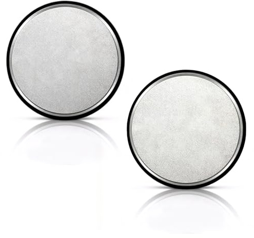 Rolling Knife Sharpener Replacement Discs,Smavles 2 Pcs Replacement Grinding Head(Metric Thread: M12), Diamonds Discs for Kitchen Knives,Diamond 400 and Diamond 1000