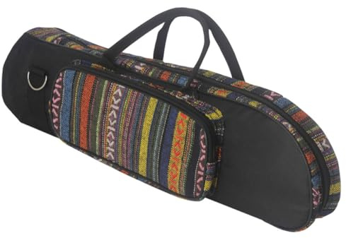 Toddmomy Borsa per Tromba Oxford Custodia Imbottita, Design Portatile ed Etnico Scomparto Laterale per Strumenti Musicali