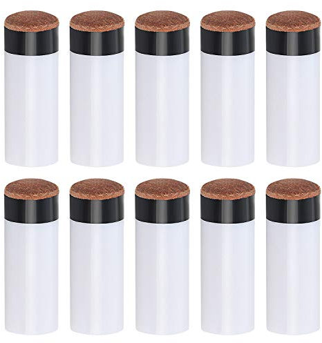 Cutefly Jungen Billard-Queue-Spitzen, weiß, 12 mm